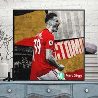 Tranh Treo Tường Bóng Đá Manchester United McTominay Trang Trí Siêu Đẹp