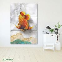 Tranh Treo Tường Cá Nghệ Thuật 37 (3 Tấm 40×60 Cm)