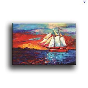 Tranh treo tường Canvas Vicdecor sắc màu của biển TCV0045