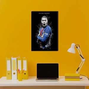 Tranh treo tường Cầu Thủ Bóng Đá Kylian Mbappé Mẫu 02