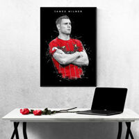 Tranh Treo Tường Cầu Thủ Bóng Đá James Milner