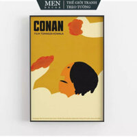 Tranh treo tường, CONAN, poster for independent movie, nhận in theo yêu cầu, tặng kèm đinh treo tranh (34)