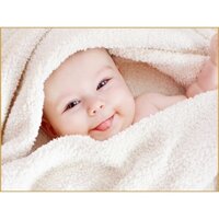 Tranh treo tường hình em bé đáng yêu dễ thương baby cute BB0010K