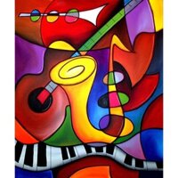 Tranh treo tường khung Sassy nghệ thuật LunaCV-0089 kích thước 50x60