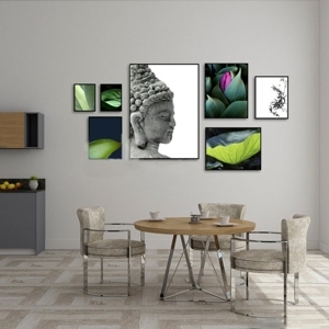 Tranh treo tường Liên Hoa Thoát Hồng Trần