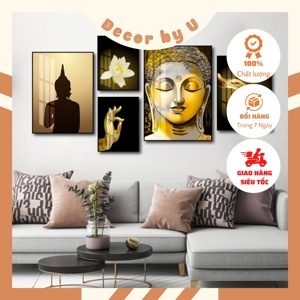 Tranh treo tường Phật Giáo Tĩnh Lặng