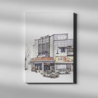 Tranh treo tường Rạp chiếu bóng | Sài Gòn xưa | Soyn SG008