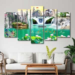 Tranh treo tường Sơn Thủy Hữu Tình 18