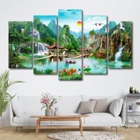 Tranh Treo Tường Sơn Thủy Hữu Tình 4