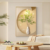 Tranh Treo Tường " Thiên Nhiên Cây Cảnh" Trang Trí Phòng Khách/ Phòng Ngủ/ làm Quà tặng.