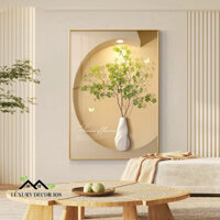 Tranh Treo Tường " Thiên Nhiên Cây Cảnh" Trang Trí Phòng Khách/ Phòng Ngủ/ làm Quà tặng.