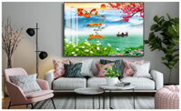 Tranh Treo Tường Thư Pháp Ơn Thầy, TRANH THƯ PHÁP NHỚ ƠN THẦY CÔ. - 80120cm