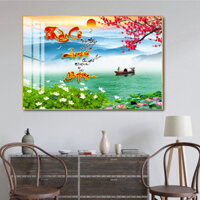 Tranh Treo Tường Thư Pháp Ơn Thầy, TRANH THƯ PHÁP NHỚ ƠN THẦY CÔ. - 60x90