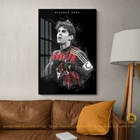Tranh Treo Tường Tráng Gương Ricardo KaKa Chất liệu In UV 8K Cao Cấp
