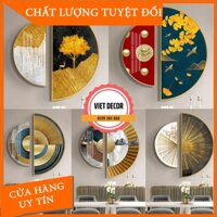 Tranh Treo tường Tráng gương cỡ lớn - Tranh Bán Nguyệt Trang trí Nhà cửa, làm quà - Bền, Siêu Đẹp - Viet Decor