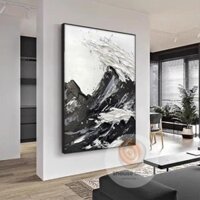 Tranh Treo Tường Tráng Gương Khung Nhôm Hệ Cao  CấpTráng Gương 3D Trừu Tượng Bắc Âu Decor Nhà Cửa/