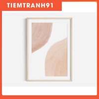 Tranh treo tường | Tranh nghệ thuật trừu tượng - Abstract Wall Art Print,Painting, Modern Minimalist, Neutral Decor 01