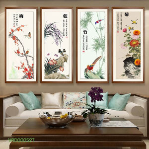 Tranh treo tường Tứ Quý 5