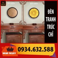 TRANH TRÚC CHỈ giấy được làm từ tre, làm thủ công, đặt sau bàn thờ gia tiên, tủ thờ, bàn thờ chung cư, [  gia re ]