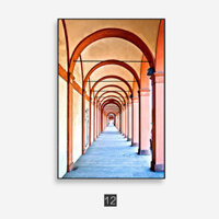 Tranh trừu tượng không gian 3d trang trí phòng khách cầu thang hiện đại có khung  Decor Quán Nước/ Spa/ Cafe/ Trang Trí