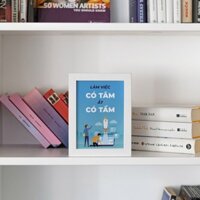 Tranh truyền cảm hứng - Tranh Động Lực Để Bàn: "Làm Việc Có Tâm Ắt Có Tầm" TDL015