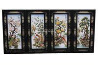 Tranh tứ quý gốm sứ bát tràng đắp nổi hợp phong thủy nhất