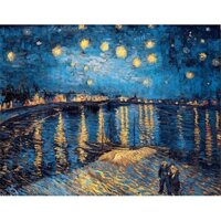 Tranh Vải Bạt Treo Tường In Hình Tranh Vẽ van gogh klimt Thế Giới Nổi Tiếng Trang Trí Phòng Khách / Phòng Ngủ