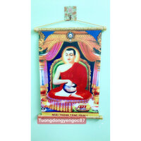 Tranh vải canvas nẹp gỗ Thánh tăng Sivali (45x62cm)