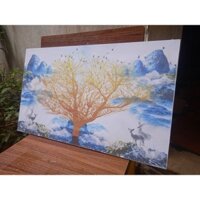 TRANH VẢI CANVAS TREO TƯỜNG KT 30X50CM