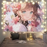 Tranh Vải Treo Tường Hình Thủ Lĩnh Thẻ Bài sakura Xinh Xắn