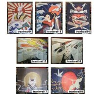 Tranh vải treo tường phong cách Nhật