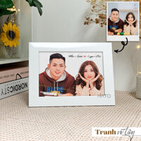 Tranh Vẽ Chân Dung Theo Yêu Cầu | Mẫu 03