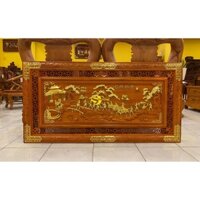Tranh Vinh Quy Bái Tổ Gỗ Hương