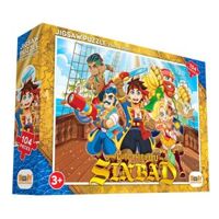 TRANH XẾP HÌNH Jigsaw Puzzle 104 Pieces – Những Cuộc Phiêu Lưu của Sinbad (25x35cm)