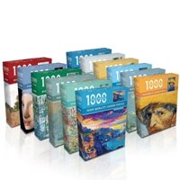 Tranh xếp hình jigsaw puzzle 1000 mảnh 50x70CM ghép hình Vincent van Gogh Cao Cấp