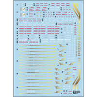 Transamsphere TRS 1/100 8802 MB Strike Freedom Soul Blue ver. Water Slide Decal