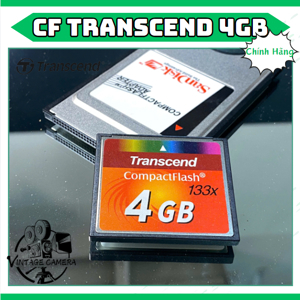 Thẻ nhớ Transcend CF 133x  - 4GB