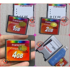 Thẻ nhớ Transcend CF 133x  - 4GB