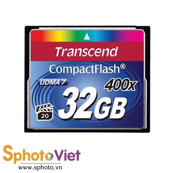 Thẻ nhớ Transcend Compact Flash 32GB 400x