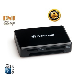 Đầu đọc thẻ đa năng tốc độ cao Transcend SuperSpeed F8 USB 3.0