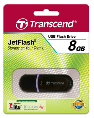 USB Transcend JetFlash 300 (JF300) 8GB - USB 2.0