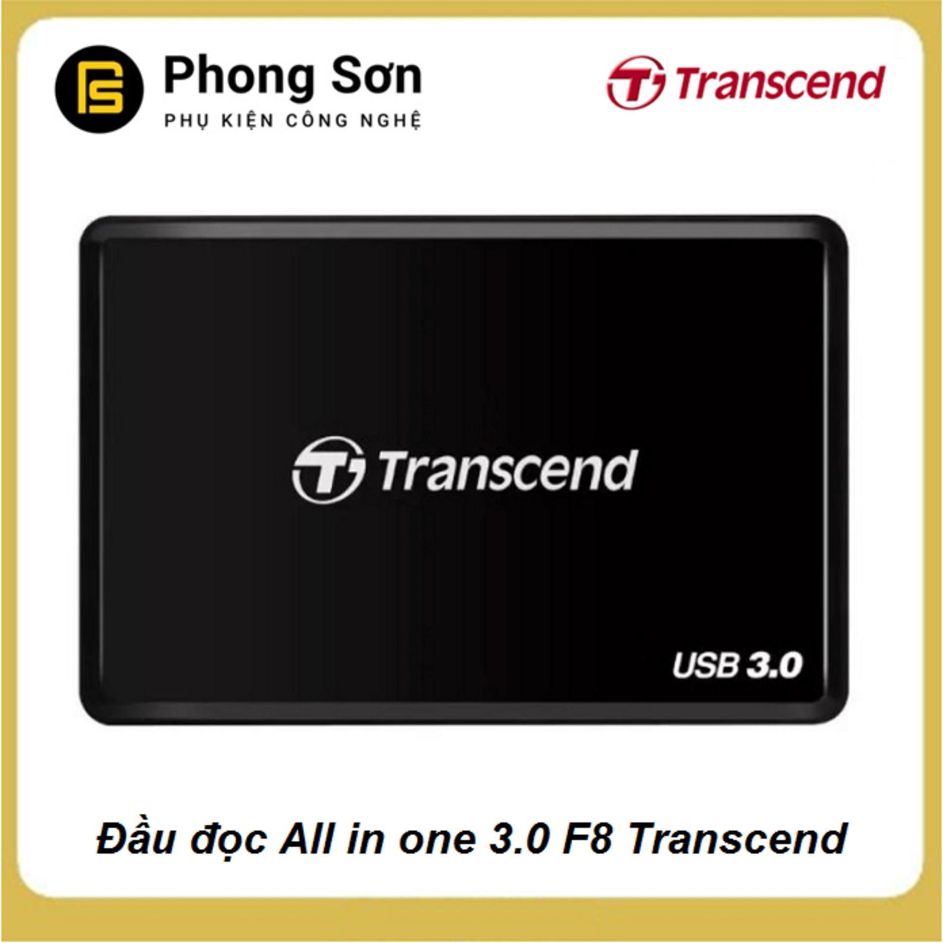 Đầu đọc thẻ Transcend Multi-Card Reader RDF8K USB 3.0