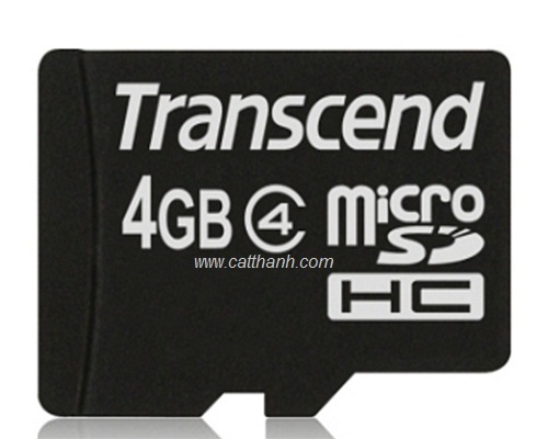 Thẻ nhớ Transcend Micro SDHC Class 4 - 4GB