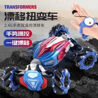 ◑❀Transformers cử chỉ cảm ứng xe điều khiển từ xa Xe địa hình leo núi tốc độ cao xe đồ chơi trẻ em B032