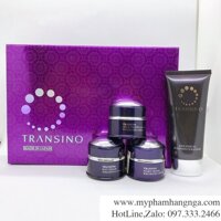 TRANSINO TÍM – BỘ MỸ PHẨM CAO CẤP ĐẶC TRỊ NÁM, TÀN NHANG, DƯỠNG TRẮNG DA – NHẬT BẢN