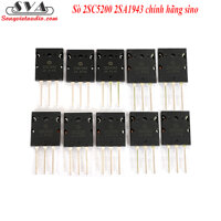 TRANSISTOR (SÒ) SINO 2SC5200 2SA1943 chính hãng - KÈM LÓT VÍT