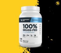 TRANSPARENT GRASS-FED Whey Protein Isolate 2lbs (1kg)