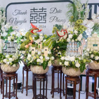 tráp cầu mây- tráp cưới, hỏi mây tre đan thủ công