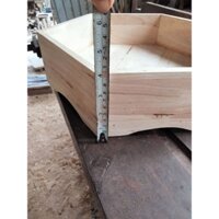 Tráp cưới 36.5 cm cao 10 cm. k sơn.