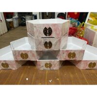 TRÁP CƯỚI GIẢ ĐÁ DÁN CHỮ HỶ ALU 1 MẶT